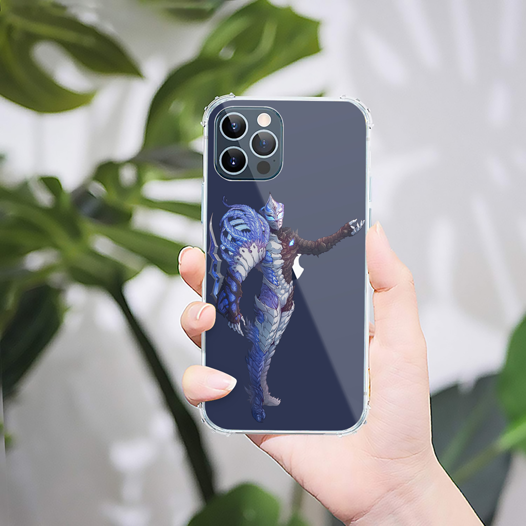 （画像用） ウルトラマン Ultraman 【iPhone 12シリーズ対応】透明スマホケース（クリアソフトケース）